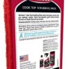 Weiman Cook Top Scrubbing Pads, 18 Count, 6 Pack