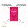 Pukka Love, Organic Herbal Tea With Chamomile And Lime Flower 60 Count, Pack of 3