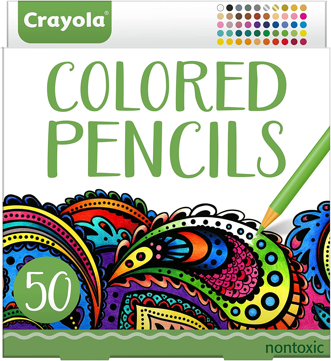 Crayola Colored Pencils, Adult & Kids Coloring, Fun At Home