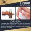WBM International Liquid Shoe Polish, 75 ml, Each, 3 Piece