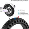 ASTVSHOP Solid Tire Wheel's Replacemen Accessories for Electric Scooter Xiaomi Mi m365
