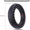 ASTVSHOP Solid Tire Wheel's Replacemen Accessories for Electric Scooter Xiaomi Mi m365