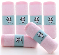 Bamboo Baby Washcloth, Hypoallergenic 2 Layer Ultra Soft Absorbent Bamboo Towel