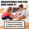 Click N' Play Ball Pit Balls for Kids, Plastic Refill Balls, 200 Pack