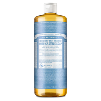 Dr. Bronner’s - Pure - Castile Liquid Soap (Baby Unscented) - Made Organic Oils