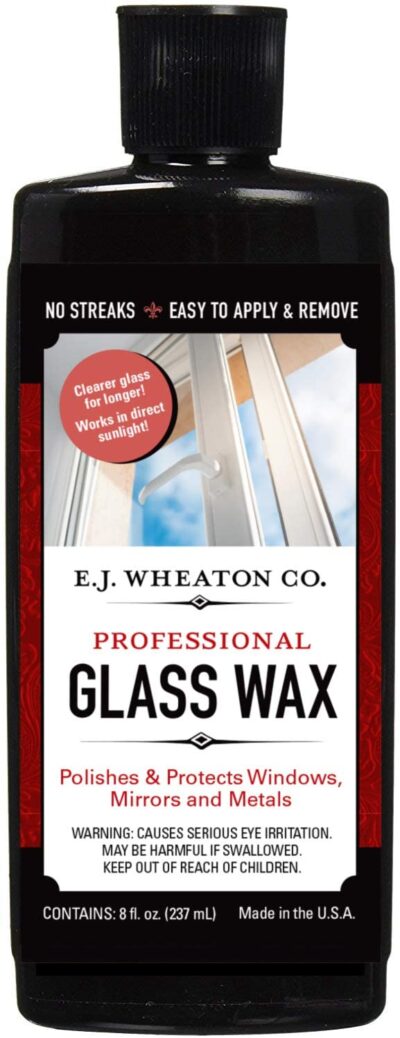Polishes and Protects WindowsWax
