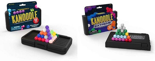 Educational Insight Kanoodle Brain Twisting 3-D Puzzle Game & Kanoodle  Extreme –