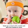 Fisher-Price Baby Biceps Gift Set, 4 Fitness Themed Baby Toys with Wearable Bib