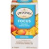 Twinings of London Focus Mental Support Ginseng, 18 Count, Pack of 6