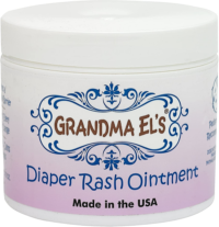 Grandma El's Diaper Rash Remedy and Prevention Baby Ointment Jar, 3.75 oz.