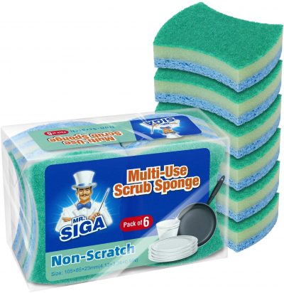 Multi-Use Cellulose Scrub Sponge