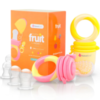NatureBond Baby Food Feeder/Fruit Feeder Pacifier (2 Pack), Infant Teething Toy