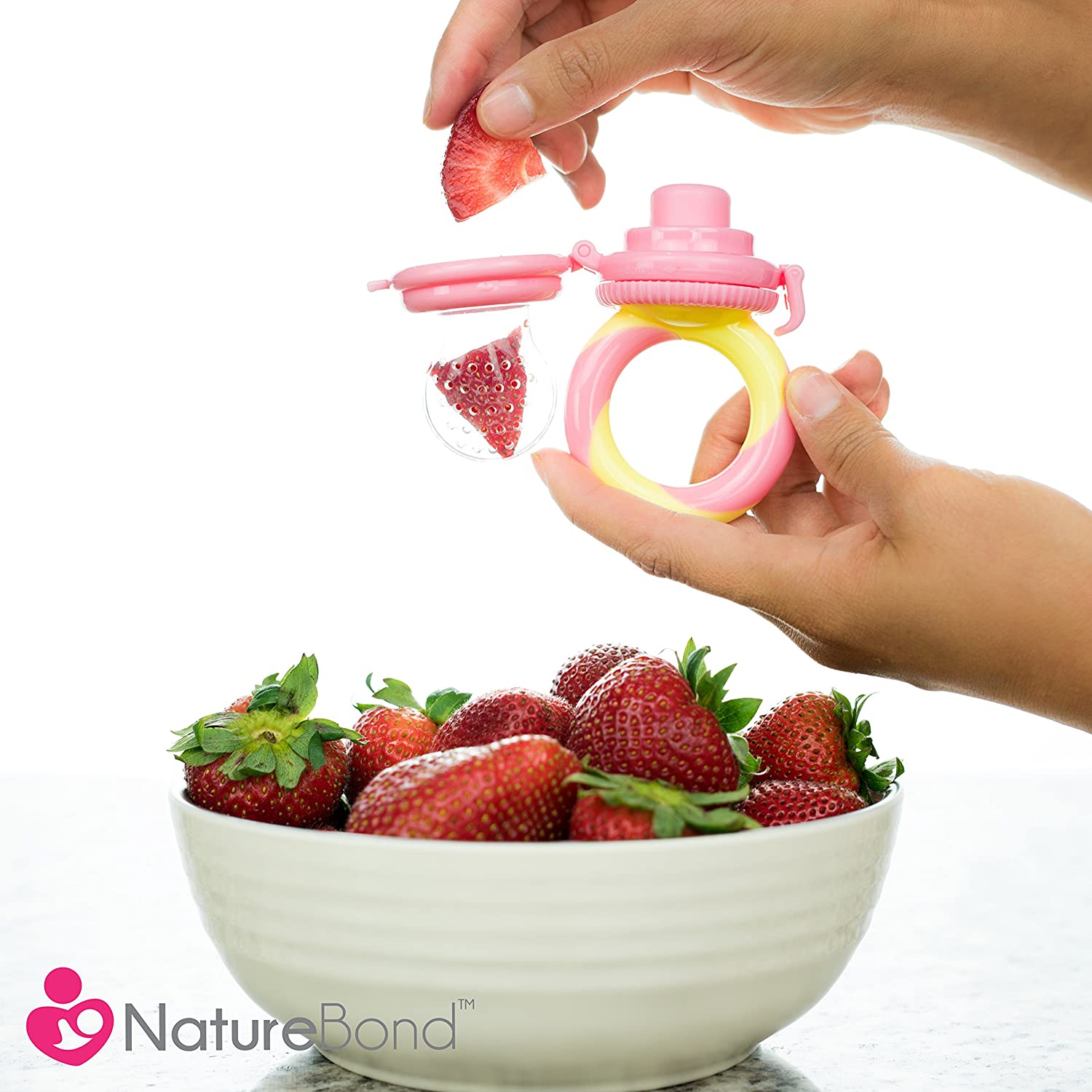 https://discounttoday.net/wp-content/uploads/2021/12/NatureBond-Baby-Food-Feeder-Fruit-Feeder-Pacifier-2-Pack-Infant-Teething-Toy-Teether-Includes-Additional-Silicone-Sacs5.jpg