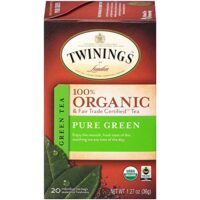 Twinings of London Organic and Fair Trade Certified, 20 Count, Pack of 6