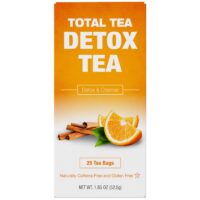 TotalTea Caffeine Free Detox Tea, Detox Tea for Body Cleanse - 25 Tea BagsTotalTea Caffeine Free Detox Tea, Detox Tea for Body Cleanse - 25 Tea Bags