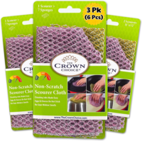 Ultra Durable Non-Scratch Dish Rags for Washing Dishes (6PCs) – Heavy Duty