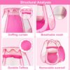 ZUOSEN Pop Up Princess Tent with Star Lights