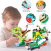 Babies Baby Books Toys, Touch and Feel Crinkle Cloth Books, Infants & Toddler
