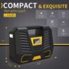 tEokEibEno Portable Air Compressor Tire Inflator,12V DC Car Pump with Digital Pressure Gauge tEokEibEno Portable Air Compressor Tire Inflator,12V DC Car Pump with Digital Pressure Gauge