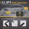 tEokEibEno Portable Air Compressor Tire Inflator,12V DC Car Pump with Digital Pressure Gauge tEokEibEno Portable Air Compressor Tire Inflator,12V DC Car Pump with Digital Pressure Gauge