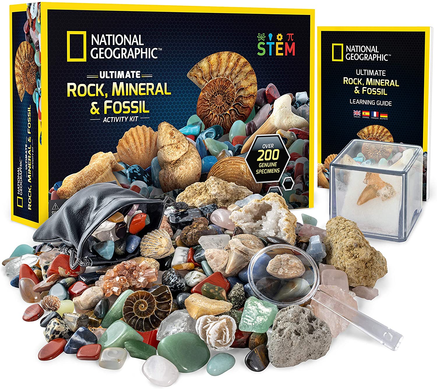 National Geographic Rocks & Fossils Kit –