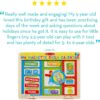 Melissa & Doug My First Daily Magnetic Calendar Melissa & Doug My First Daily Magnetic Calendar