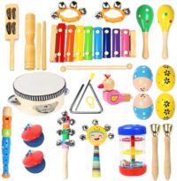 Ehome Toddler Musical Instruments, Wooden Percussion Instruments