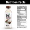 Bai Cocofusions Variety Pack, Coconut Flavored Water, 18 Fl Oz, 12 Pack