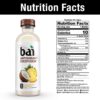 Bai Cocofusions Variety Pack, Coconut Flavored Water, 18 Fl Oz, 12 Pack