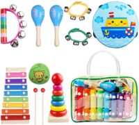 Childom Kids Musical Instruments Musical Instruments Wood Xylophone