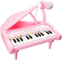 Love & Mini Piano Toy Keyboard for Kids Birthday Gift