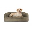 Arlee Sofa Couch Pet Dog Bed, Brown