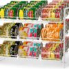 Simple Trending Can Rack Organizer for Kitchen Cabinet or Pantry Simple Trending Can Rack Organizer, Stackable Can Storage Dispenser Holds up to 36 Cans for Kitchen Cabinet or Pantry, White