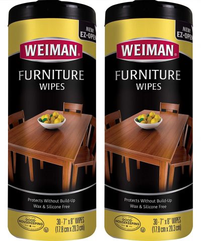 Wood Cleaner and Polish Wipes