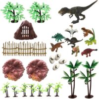 Taken All Dinosaurs Toys Set, 30 Piece