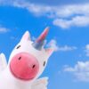 iPlay, iLearn Bouncy Pals Unicorn Hopping Horse Plush, With Pump