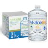 Alkaline88 Purified Ionized Water with Himalayan Minerals, 3-Liter (4 Pack)