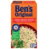 BEN'S ORIGINAL Long Grain White Original Enriched Parboiled Rice, 1 lb. (12 Pack)