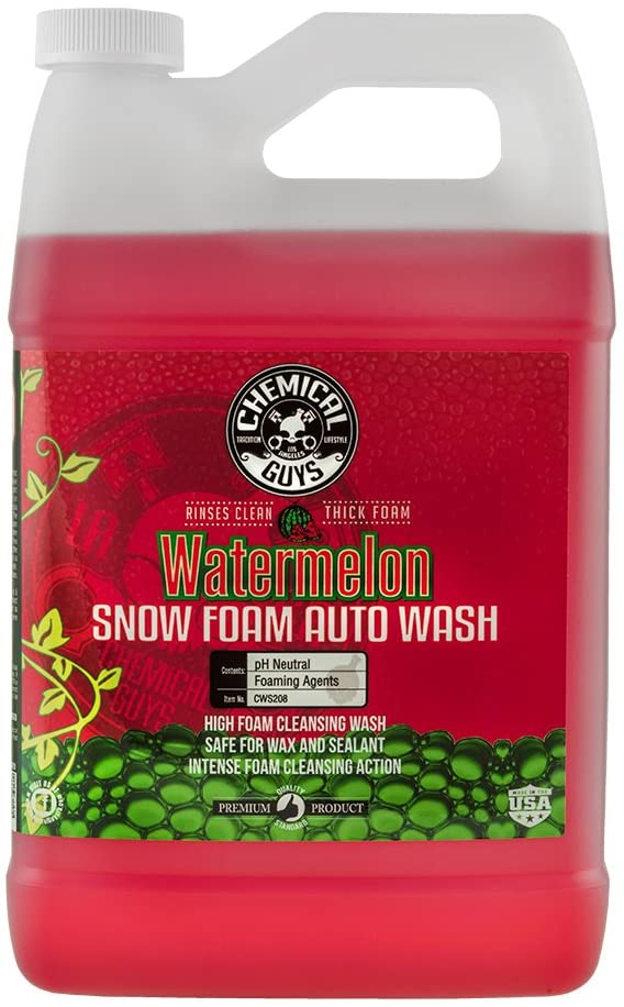 Chemical Guys CWS208 Watermelon Snow Foam Car Wash Soap, Car Polishes –