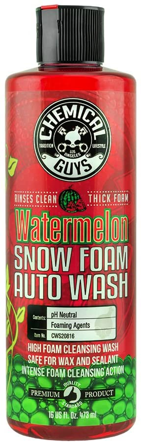 Chemical Guys CWS208 Watermelon Snow Foam Car Wash Soap, Car