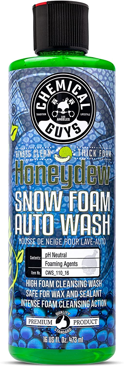 Chemical Guys CWS_110 Chemical Guys Honeydew Snow Foam Auto Wash Cleaner