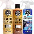 Chemical Guys Leather Cleaner and Conditioner Complete Leather Care Kit