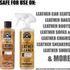 Chemical Guys Leather Cleaner and Conditioner Complete Leather Care Kit (16 oz)
