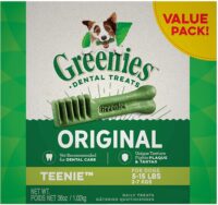 Greenies Original Teenie Natural Dental Dog Treats, 130 Treats
