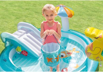 Intex Gator Inflatable Play Center, for Ages 2+'