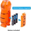 KunHe Small Mini LED Flashlight With Battery, Pack of 4 KunHe Small Mini LED Flashlight With Battery, Pack of 4