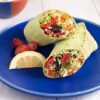 Mission Carb Balance Spinach Herb Tortilla Wraps 8" 2/8 Count (16 Tortillas)