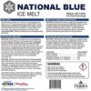 National Blue Ice Melt 8lb Bag - Fast Acting Ice Melter - Pet, Melts to -15°F National Blue Ice Melt 8lb Bag - Fast Acting Ice Melter - Pet, Melts to -15°F