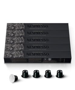 Nespresso Capsules OriginalLine, Dark Roast Coffee, 50 Count Coffee Pods, Brews 1.35 Ounce