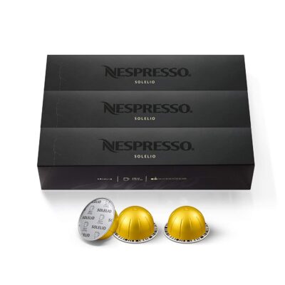 Nespresso Capsules VertuoLine, Solelio, Mild Roast Coffee, 30 Count, 7.8 Oz